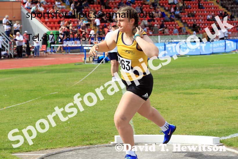 Shot Putt, 2024 Gateshead Tartan Games.  Photo: David T. Hewitson/Sports for All Pics